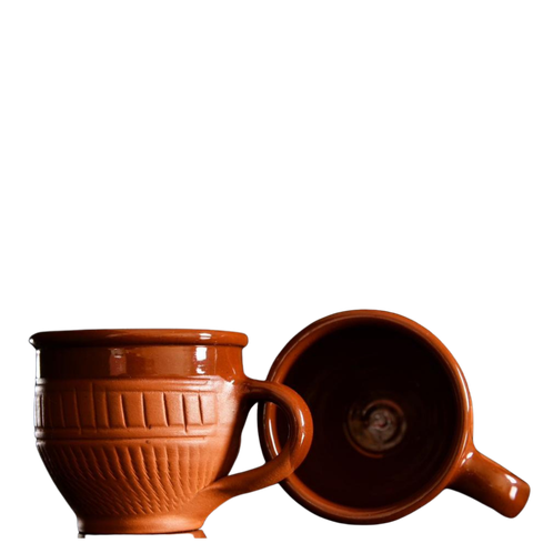 Clay Coffee Glass